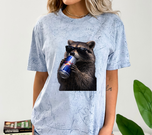 Bull Racoon -  DTF Transfer