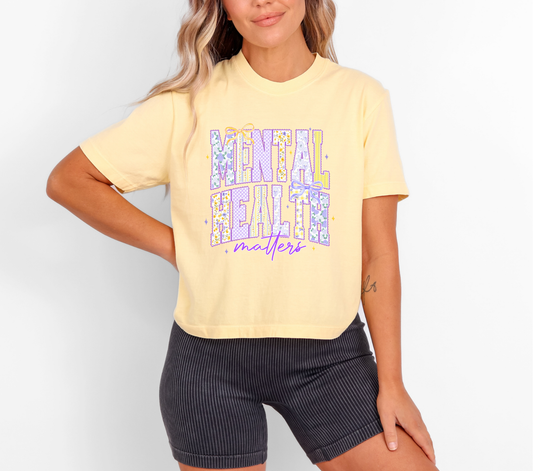 Mental Heather Matters -  DTF Transfer