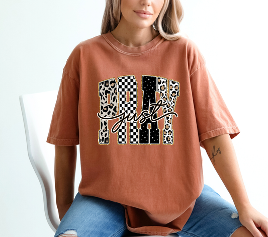 Just Pray -  DTF Transfer