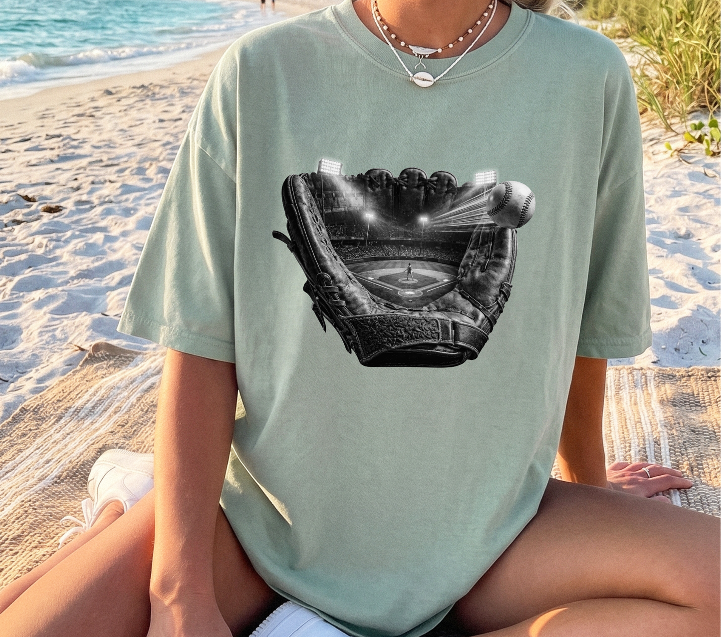 Baseball Glove - DTF TRANSFER