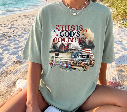 God Country - DTF TRANSFER