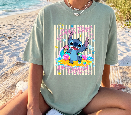 Sand Tans Blue Guy - DTF TRANSFER