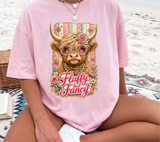 Fluffy but Fancy -  DTF Transfer