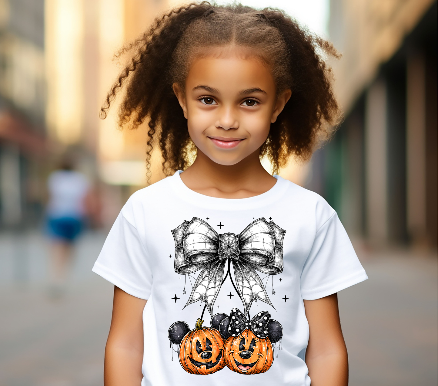 Pumpkin Ghost Cherries - KIDS  DTF TRANSFER