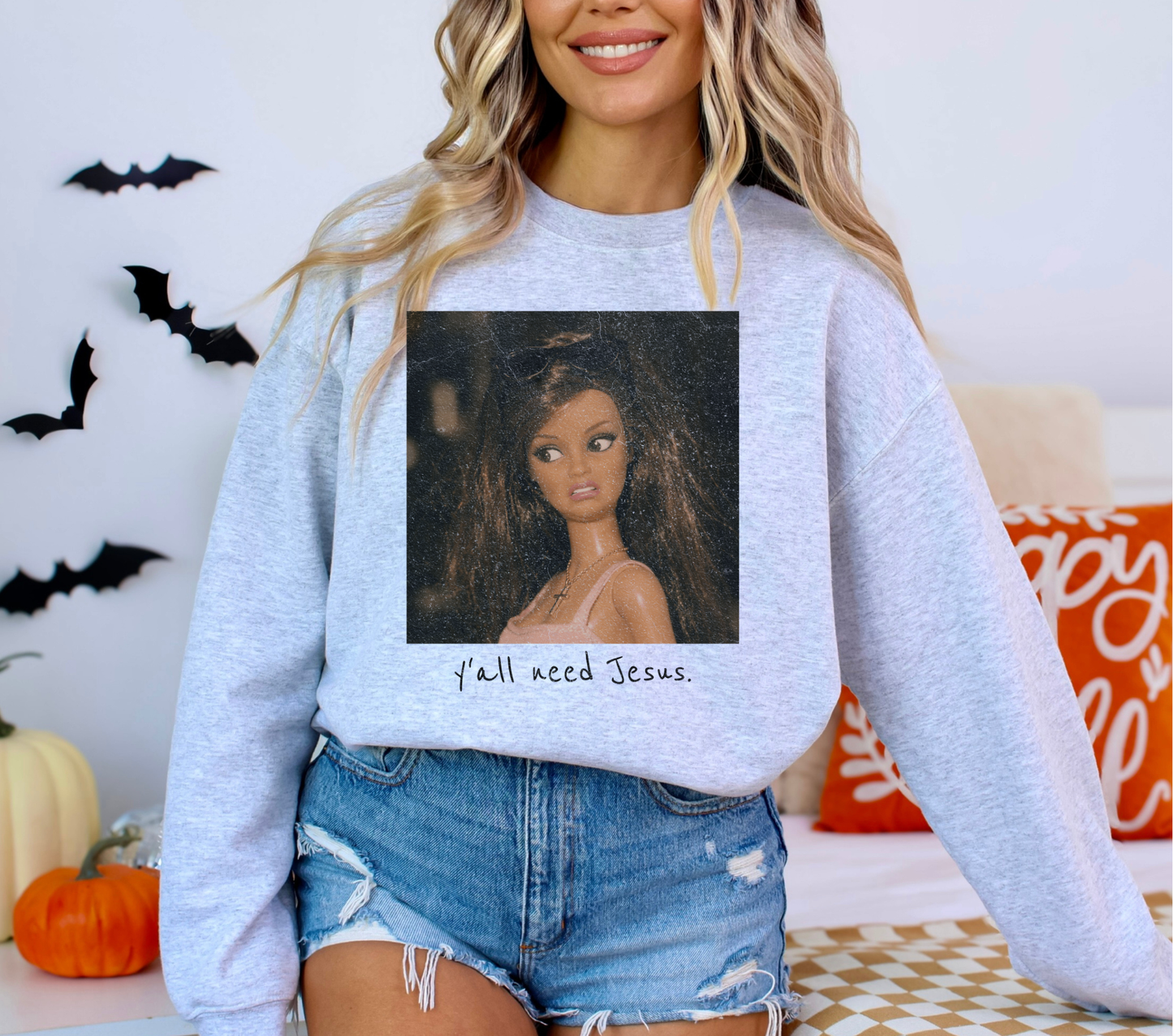 Yall Need Jesus Doll - DTF TRANSFER