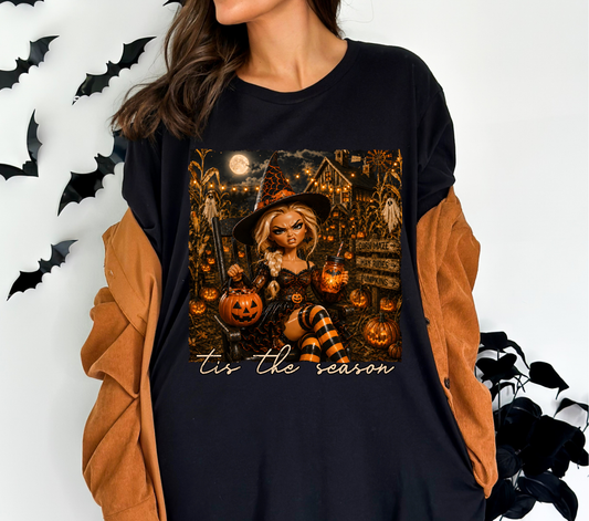 Tis the Season Doll - DTF TRANSFER
