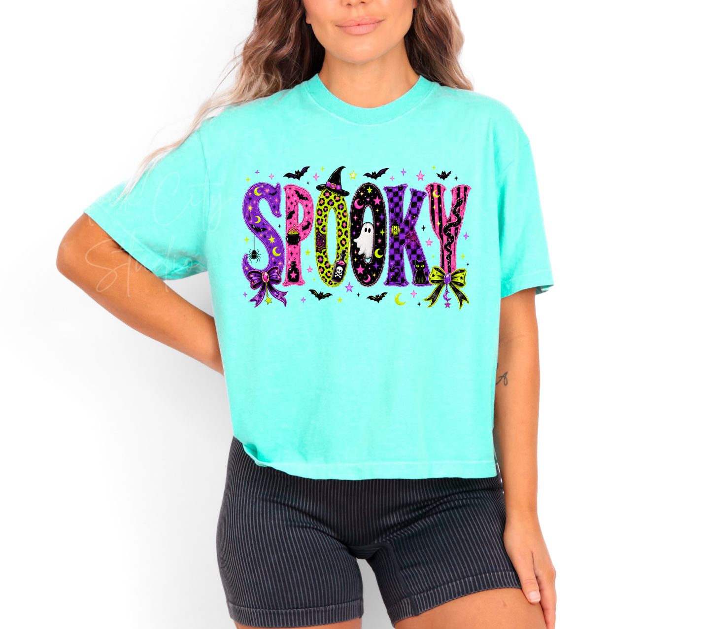 Neon Colors Spooky - DTF Transfer