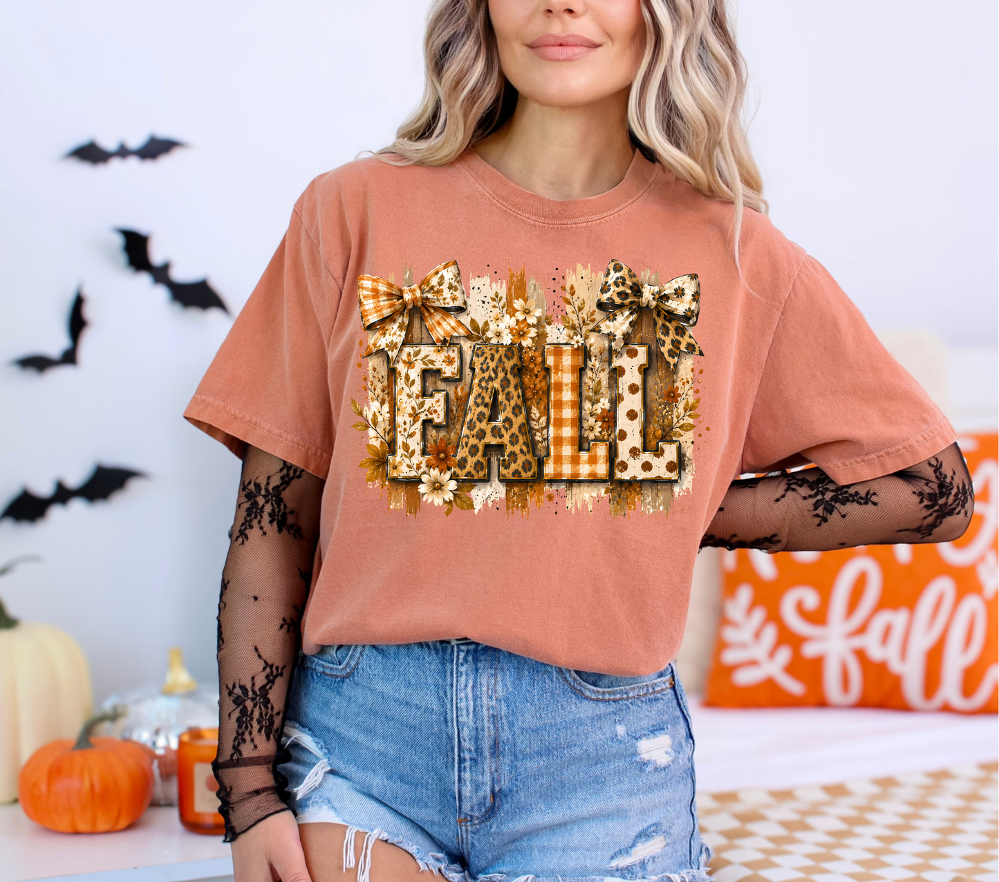 Fall 2 Bows - DTF Transfers
