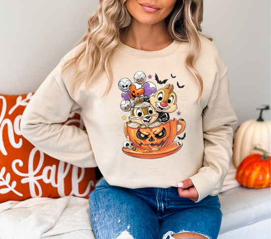 Tea Cup Chipmunk -  DTF Transfers