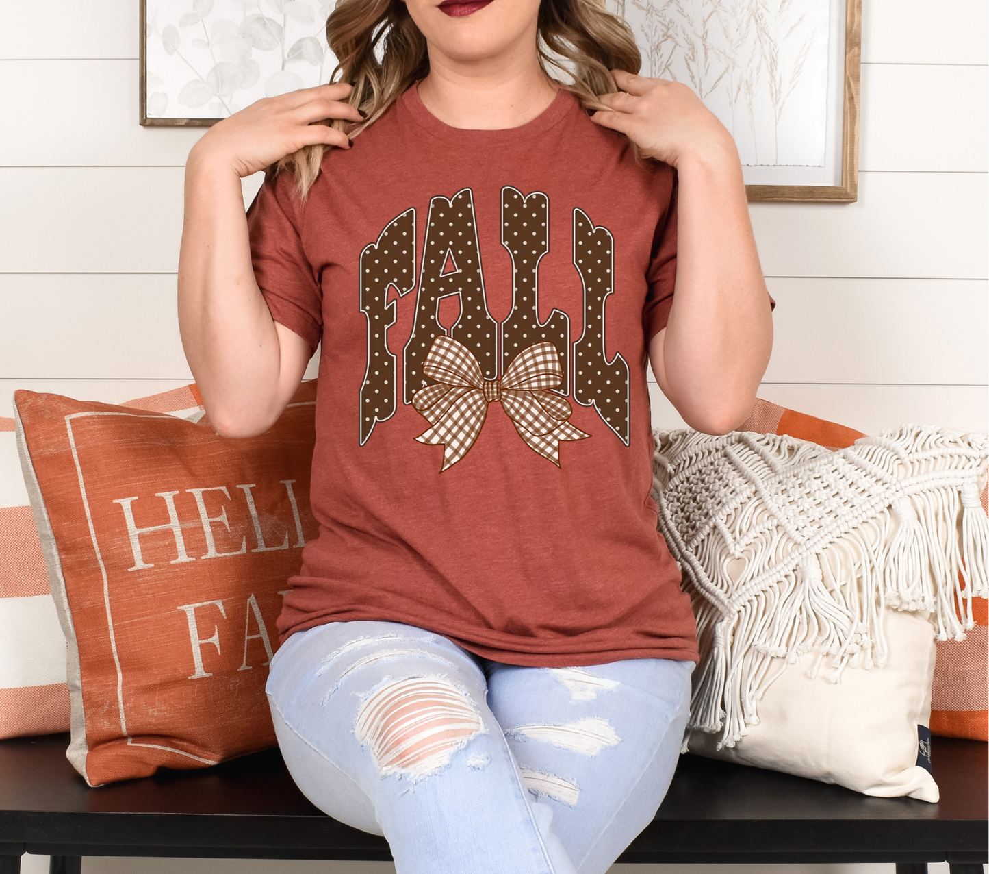 Fall Bow - DTF TRANSFER