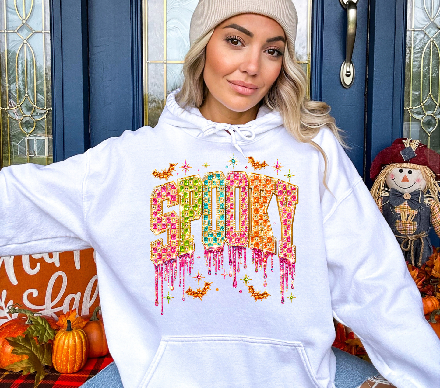 Colorful Bling Spooky -  DTF Transfer