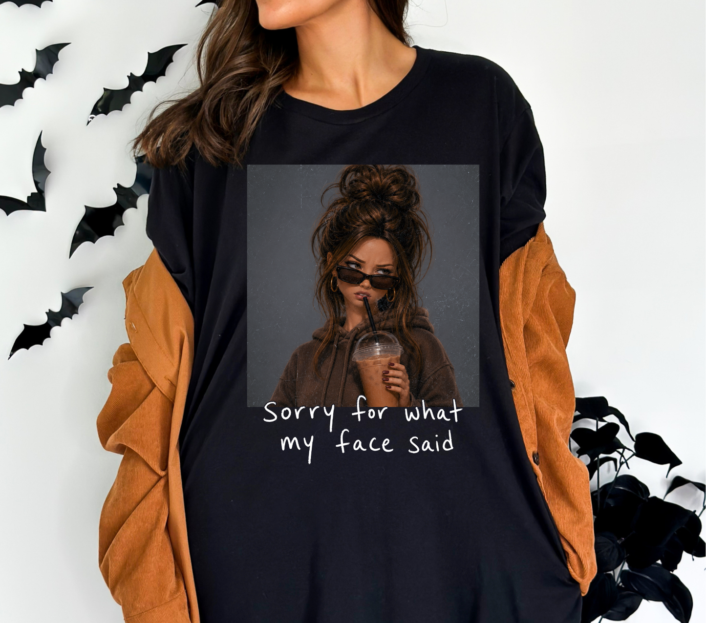 Sorry for what My Face Said -  DTF Transfer