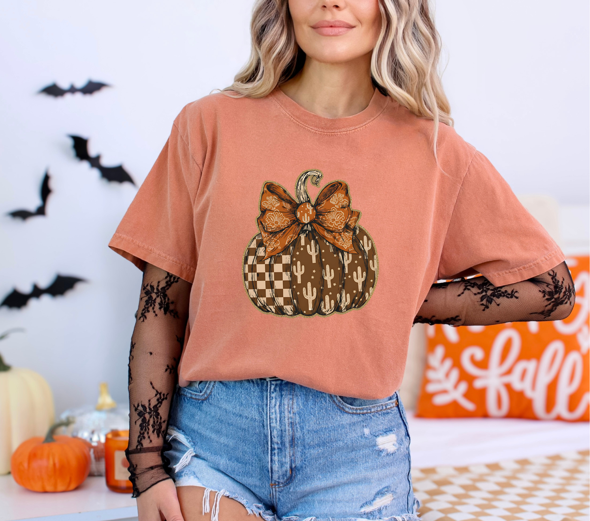 Western Pumpkin - DTF Transfer