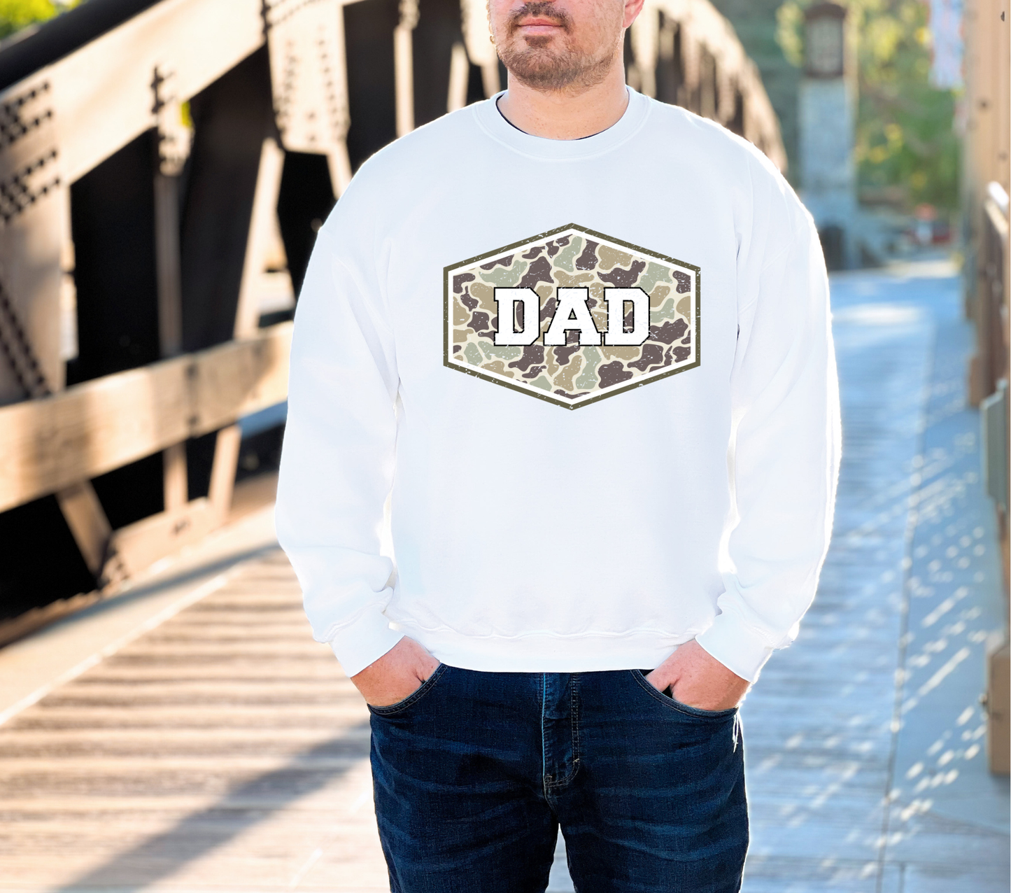 Camo Dad - DTF TRANSFER
