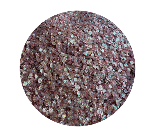 Chunky Glitter - Frosted Rose