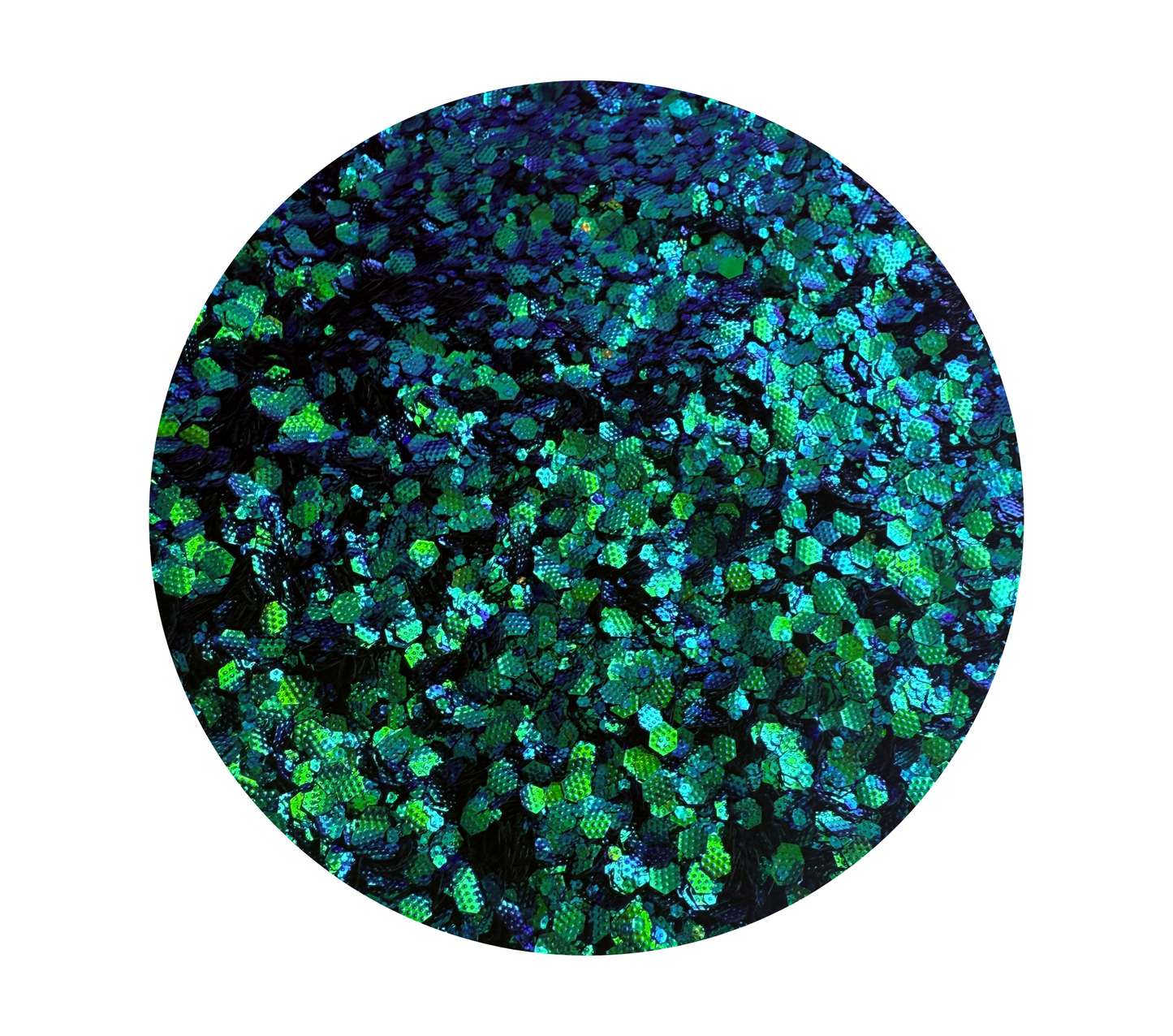 Fishscale Chunky Glitter - Reptile Royalty