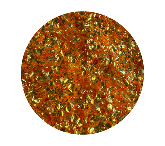 Bubble Glitter - Gold Rush Orange