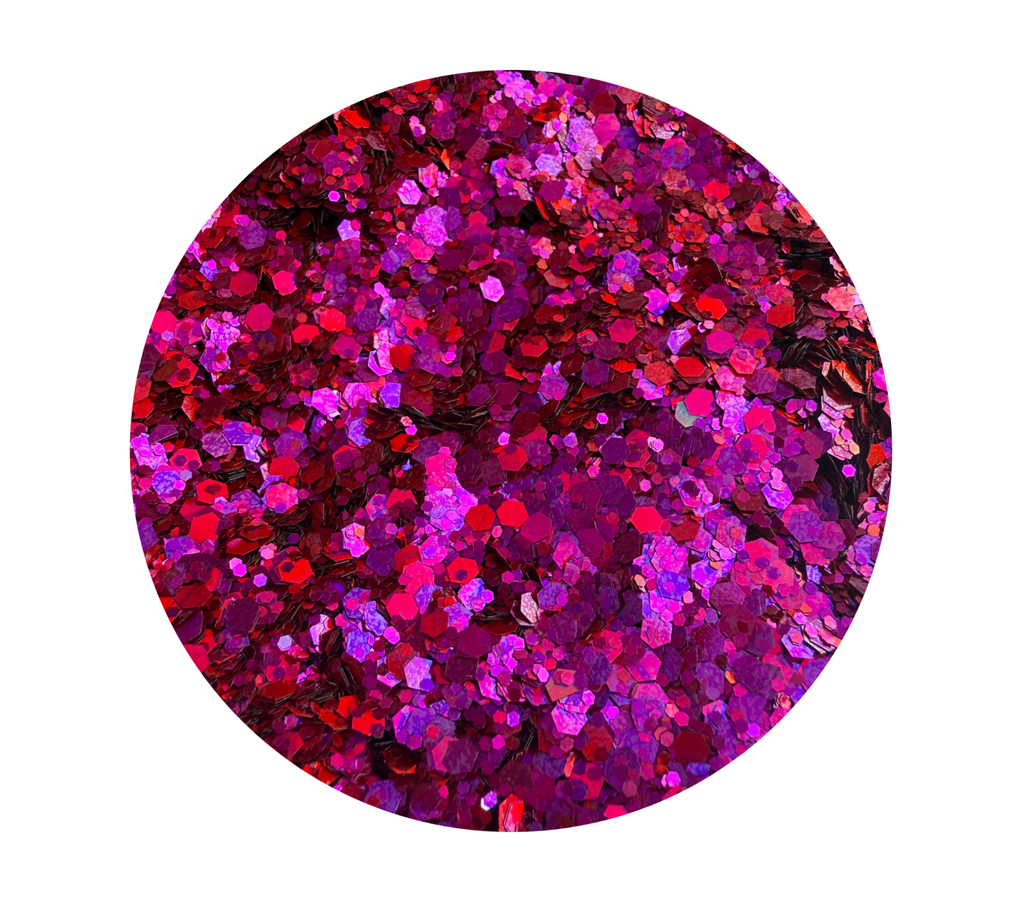 Color Shift Chunky Glitter - Boujee Berry