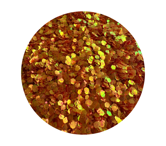 Color Shift Chunky Glitter - Pumpkin Plasma
