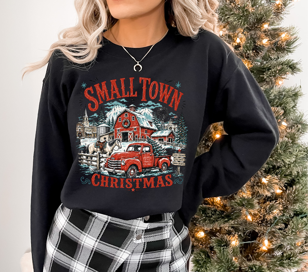 Small Town Christmas - DTF Transfer