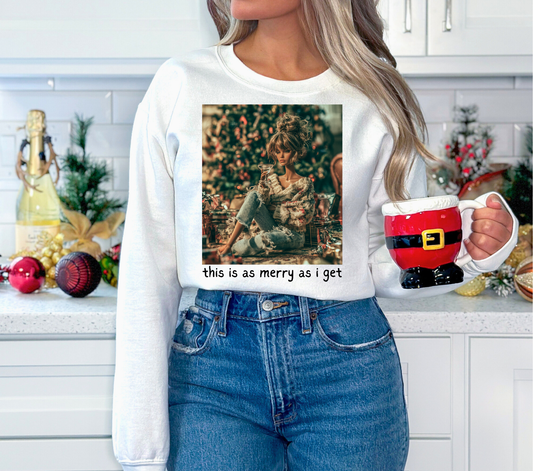 Merry as I Get - DTF Transfer