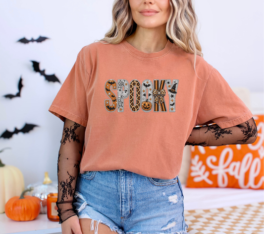 Faux Bling Spooky -  DTF TRANSFER