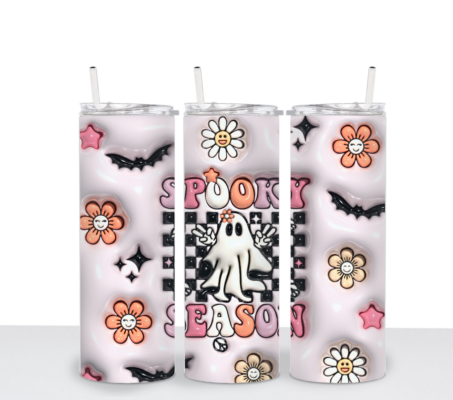 3D Spooky Season Floral