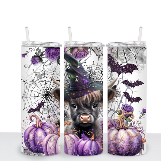 Purple Halloween Moo Moo