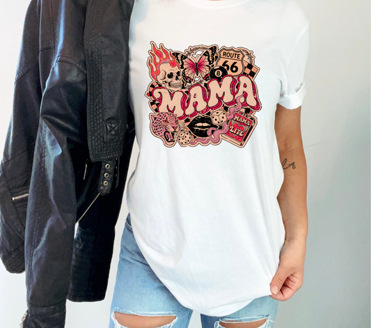 Mama Route 66 - DTF TRANSFER