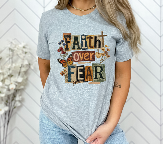 Faith over Fear - DTF TRANSFER
